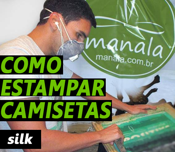 Como Estampar Camisetas Silk screen