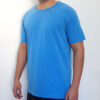 Camiseta Estonada Azul Lisa